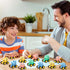 20 Pack 4-8 Dinosaur Pull Back Car for Classroom Prizes, Party Favors for Kids Toddlers Years Old, Bulk Pull Back Car