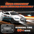 1/16 2.4Ghz 4WD 30+KM/H 2Pcs RC Drift Car Scale Remote Control Car With Spray & Led Lights, High Speed RC Drag Car