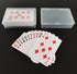 18Pcs Playing Card Deck Box - Clear Plastic Empty Playing Game Card Boxes Holder Storage Organizer for Bank Card