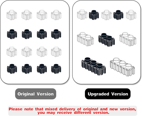 Larcele Panda Micro Building Blocks Animal Mini Building Toy Bricks - 3689 Pieces KLJM-02 Model 2840