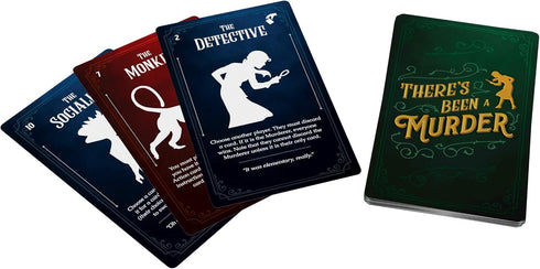 There's Been A Murder - Collaborative Card Game of Death and Deduction by Pressman, for Ages 14 and Up