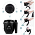 Suranew Universal Stroller Cup Holder, Adjustable Drink Holder with Phone Holder for Baby Stroller, Wheelchair, Walker