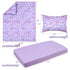 3 Set Set Set Sets JISEN Piece Crib Bedding Soft Baby Crib Bedding Butterfly Crib Comforter - Comforter Sheet