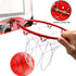 Indoor Basketball Hoop Set for Kids Adults, Pro Mini Basketball Hoop for Door Wall with 4 Balls Toy Gift for Boys Girls.
