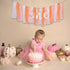 VANGNING First Birthday High Chair Tutu Skirt Banner - Pumpkin Theme Party Decor