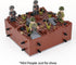 WW2 Battlefield Ground Military Building Block Set - 143PCS Fun for Kids and History Buffs