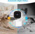 Yuyotrre 3MP 2K Setup, Baby Monitor Wi-Fi Indoor Pan/Tilt Security Camera with Night Vision, Two-Way Audio, Motion