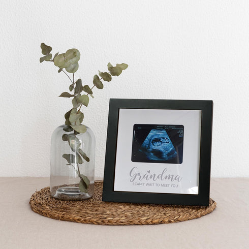 Sonogram Picture Frames for Grandma, Ultrasound Picture Frame, Pregnancy Announcement for Grandma, Baby Announcement