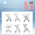 Zsedrut Stroller Gloves Universal Winter Anti-Freeze Stroller Mittens Water Repellent Hand Warmer Muff Fleece