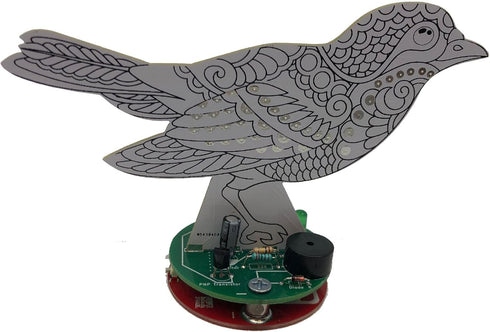 Learn to Solder Blinker Bird - DIY Electronics Project for Students and Adults, STEM Crafts