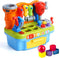 Woby Multifunctional Musical Learning Tool Workbench Toy Set for Kids with Shape Sorter Tools