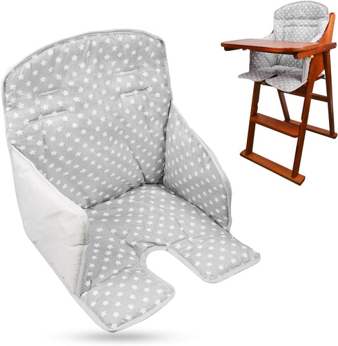 twoworld High Chair Cushion, High Chair Seat Cover for Baby Dining Hair