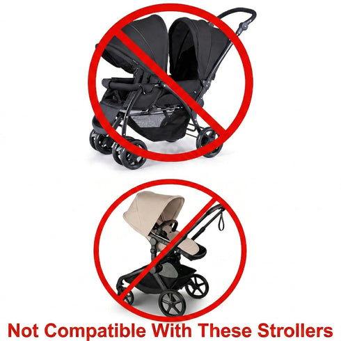 RORORARRI Large Stroller Sunshade & Rain Cover-Protect Your Baby Stroller from Sun, Rain, Wind, Dust-Built in Mosquito
