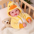 Set 15" BABESIDE Lightweight Baby Doll Realistic Soft Doll for Girls, Easy to Carry & Hug Pretend Play & Gift