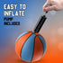 Mini Basketballs With Pump 7 Inch, Size 3 Pack Of 4 - Indoor/Outdoor Basketball Set for Kids