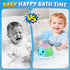 1-3, 1 6-12 Gigilli Baby Bath Toys, Magnetic Rechargeable Light Up Whale Bath Toys for Kids Ages Toddler Bathtub Pool
