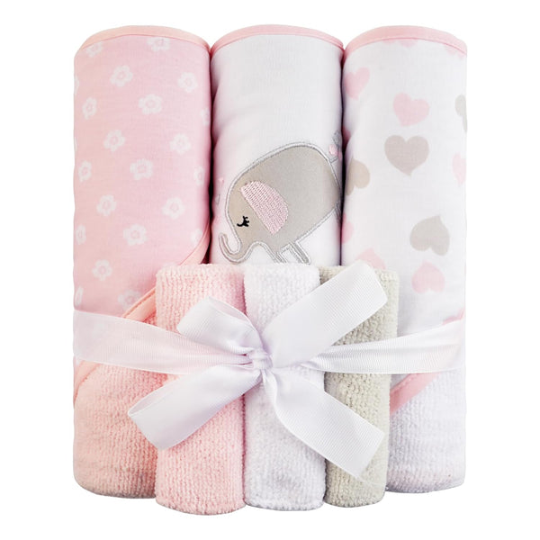 Viviland Baby Towels and Baby Wash Cloths Set Hooded Baby Towels Baby