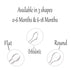 Precious Gift Company 2 Pack 6 Pack (0-6 (6 Pack) Personalized Pacifier with Name Blue, Available in - Months