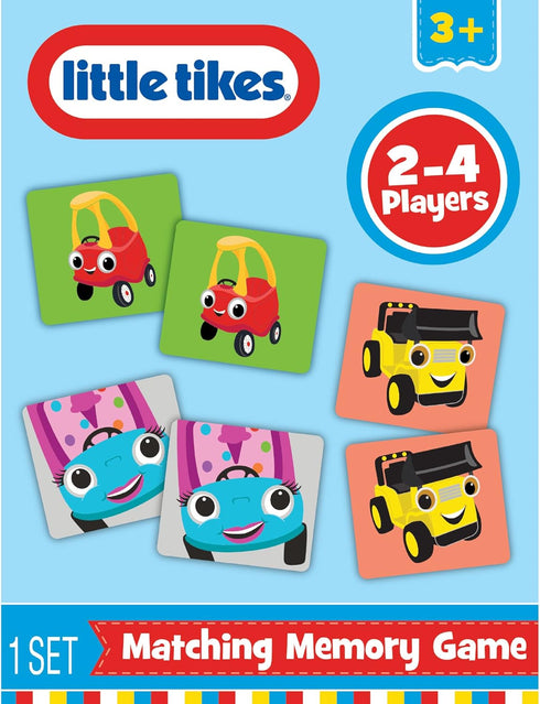 TCG Toys Little Tikes Memory Matching Card Game - 72 Full Color Pieces - Improve Memory & Sensory Skills