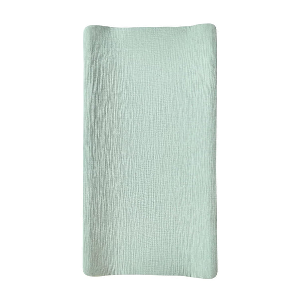 Muslin Changing Pad Cover, Ultra Soft Breathable Fitted Diaper Changing Table Cover for Baby Boys Girls