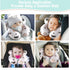vocheer Baby Travel Pillow(Upgraded), Head and Neck Support Pillow for Pushchair, Car Seat,Stroller, Bouncer