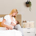 PeraBella Baby Diaper Caddy Organizer with Handle, Boy & Girl Shower Gift Basket, Portable Diaper Storage Basket Bin