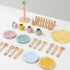 3-5, 3 4 5 6 Toyssa Wooden Play Kitchen Accessories Montessori Toys for Toddlers Play Dishes for Kids Kitchen