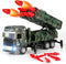Youlechen Army Toys for Boys, Military Toys with 8 Missiles, Army Truck Toy