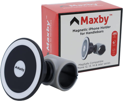 Magnetic Phone Holder for Stroller, Stationary Bike, Compatible with MagSafe, Stable & Secure