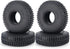 Wheel Tires Crawler Tires for TRX4M/SCX24 Upgrade Parts, 65 * 20mm