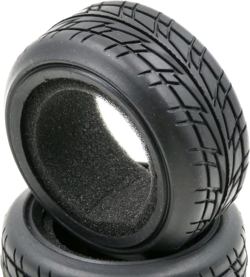 HOBBYSOUL 1/10 On Road Tires Arrows Soft Rubber Tyres, Height 65mm for Traxxas HSP Tamiya RC Cars