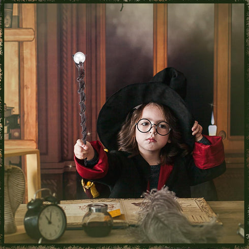 Magic Wizard Wand, Witch Sorcerer Toy Wands for Kids, Collectible Magical Gifts for Halloween and Birthday