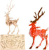 5 in 1 DIY 3D Wooden Animal Puzzles for Adults, Paintable Puzzle Kit for Home Decor & Stress Relief