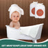 '-6 Baby Muslin Washcloths Layer Soft Absorbent Face Towel - Natural Newborn Wipes for Delicate Skin - Baby Registry as