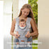 6-in-1 45lbs, Baby Carrier with Hip Seat, Ergonomic Detachable Infant Carrier Newborn to Toddler up to Full Breathable