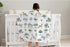 SqtmuHLuo 60x80inch Safari Jungle African Savannah Animal Baby Blanket for Boys Girls Gender Neutral Elephant Giraffe