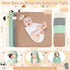 14 Set, Set,4 32x32 10 Flasoo Pcs Baby Towels Baby Towels and Washcloths Pcs in Cute Hooded Bath Towel & Pcs Baby