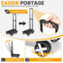 4 Orzbow Car Seat Dolly for Airport, Folding Car Seat Travel Cart with Wheels and Adjustable Handle, Carseat Roller