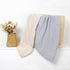 2 Pack Set 47x47 100% Muslin Swaddle Blankets with Headband in,Large Size Organic Cotton Muslin Baby Blanket