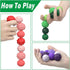 Generic 12 Pack Silicone Magnetic Fidget Balls - Magnet Fidget Toys for Adult & Teens, Stress Relief Sensory Toys