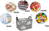 Rectangle Kids Gift Storage Basket - Organizer Box for Clothes, Laundry Hamper, Toys, Nursery Basket with Handles