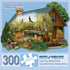 Bits and Pieces 300 Piece Jigsaw Puzzle for Adults - Cabin in The Wild by Artist Thomas Wood, 20" x 27"