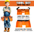 Set 4-6 Set TOY Life Kids Tool for Boy Ages with Belt, Toddler Tool with Drill, Kids Construction Toys, Learning Kit