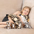 5Pcs 14 Inch Mommy 4 MorisMos Cheetah Stuffed Animal, Cheetah with Baby, Soft Stuffed Leopard Plush Gifts for Kids