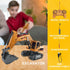Construction Excavator Toy - Remote Control Hydraulic Digger Truck for Kids 6-9 Years Old