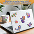 FLUXOJOY Set 4 5 6 7 8 9 10 11 12 Foil Art Craft Kits for Kids, Mess -Free Fun Activity for Child, DIY Printing Craft