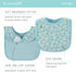 The Peanutshell Baby Girl Bibs Set, Terry Cloth, Feeding, Drooling, Teething Essentials, 10 Pack, Pastel Pink