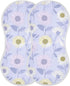 decor gift 4 Pack 22x11in Cotton Burp Cloths Soft and Absorbent? Sunflower Pastel Purple Lavender Baby Cloth for Unisex