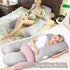 55in Chilling Home Pregnancy Pillow, Pregnancy Pillows for Sleeping, U Shape Body Pillows for Adults, Maternity Pillow