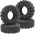 ShareGoo 1.9 inch RC Crawler Tires, Rubber Mud Tires OD 110mm, Compatible with Axial SCX10, Redcat Gen8, RC4WD